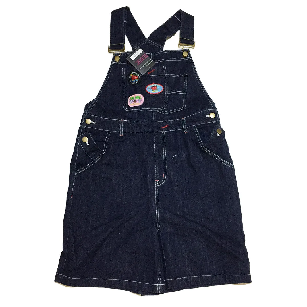 Denim Overall Shorts