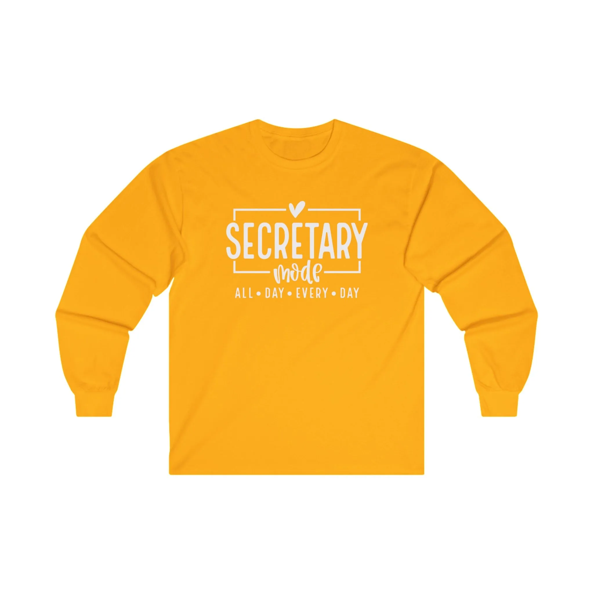 Secretary Mode Long Sleeve Shirt